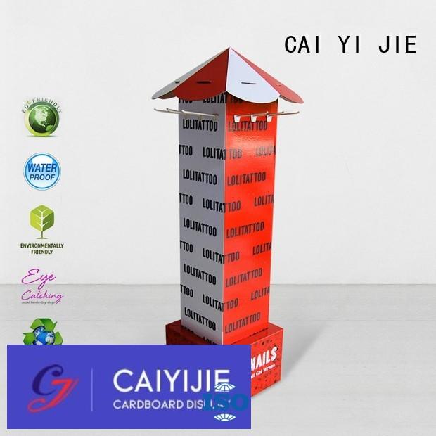 Hot counter hook display stand supermarket CAI YI JIE Brand