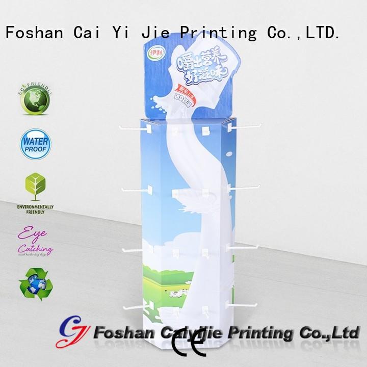 CAI YI JIE custom corrugated cardboard displays manufacturer for marketing