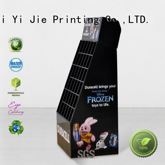 CAI YI JIE corrugated cardboard display printing for paper shelf