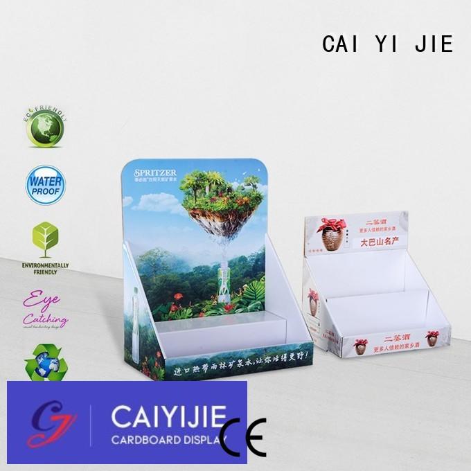 CAI YI JIE commodity cardboard book display boxes factory price for products