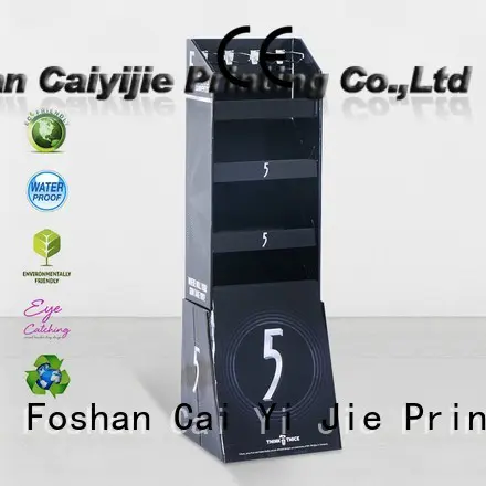 custom free standing display units cardboard cardboard display for perfume