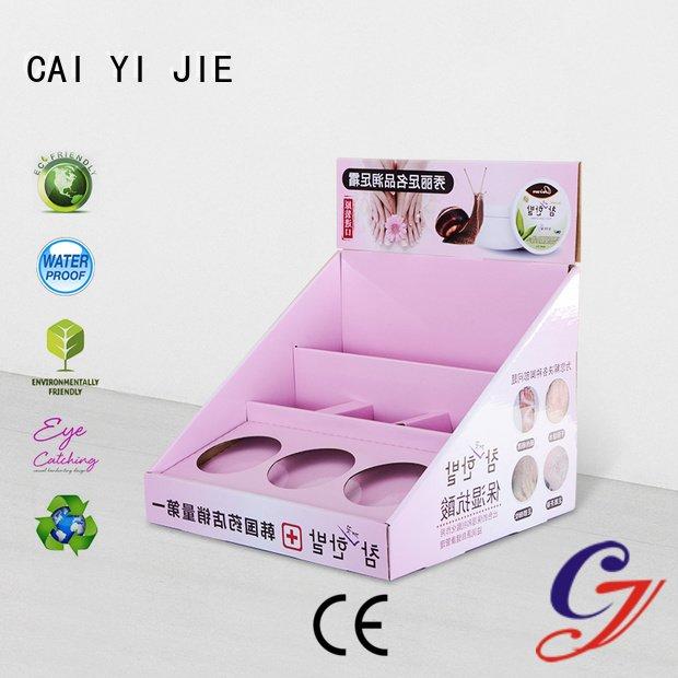 sale products boxes printed CAI YI JIE cardboard display boxes