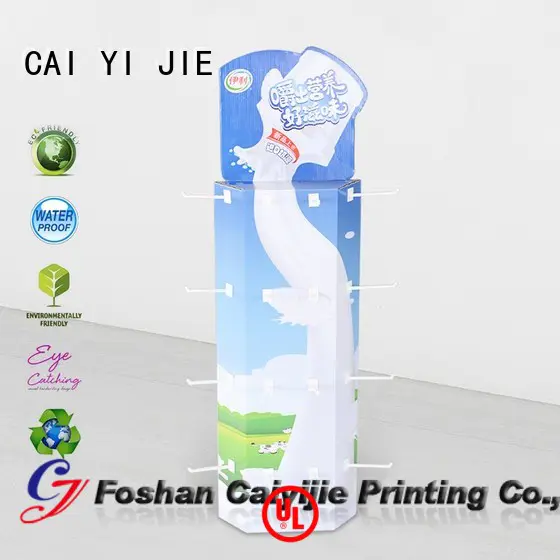 CAI YI JIE high-end sidekick display for marketing