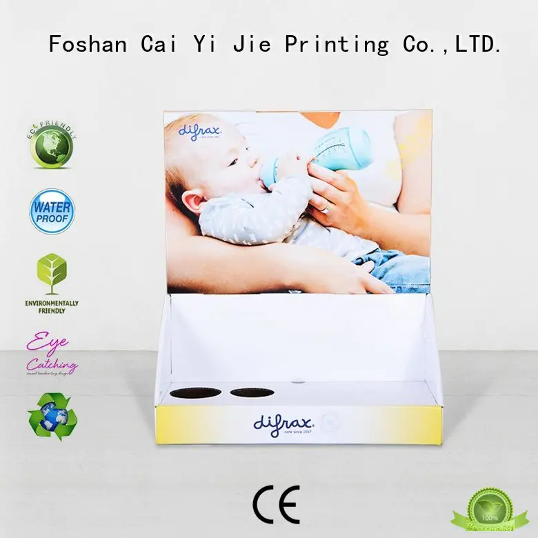 universal cardboard book display boxes sale for products CAI YI JIE