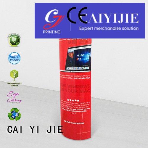 stands advertising cardboard lama display CAI YI JIE
