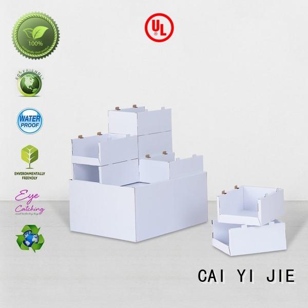 carton cardboard display rack woolworths for chain store CAI YI JIE