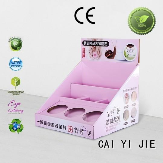 CAI YI JIE cardboard book display boxes hot-sale for marketing