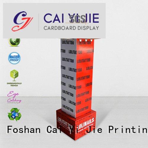 counter hook display stand supermarket advertising hook display stand CAI YI JIE Brand