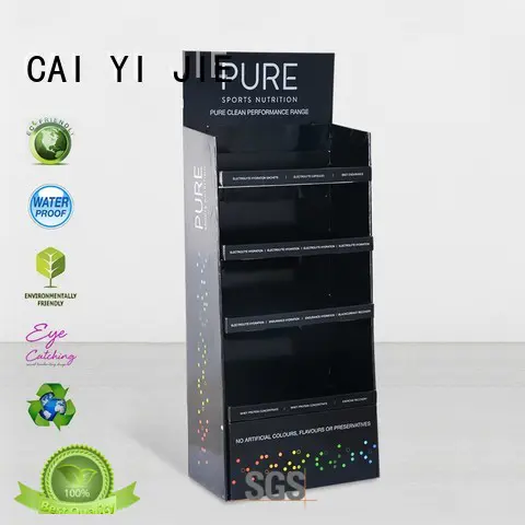 point of purchase displays stair for beer CAI YI JIE