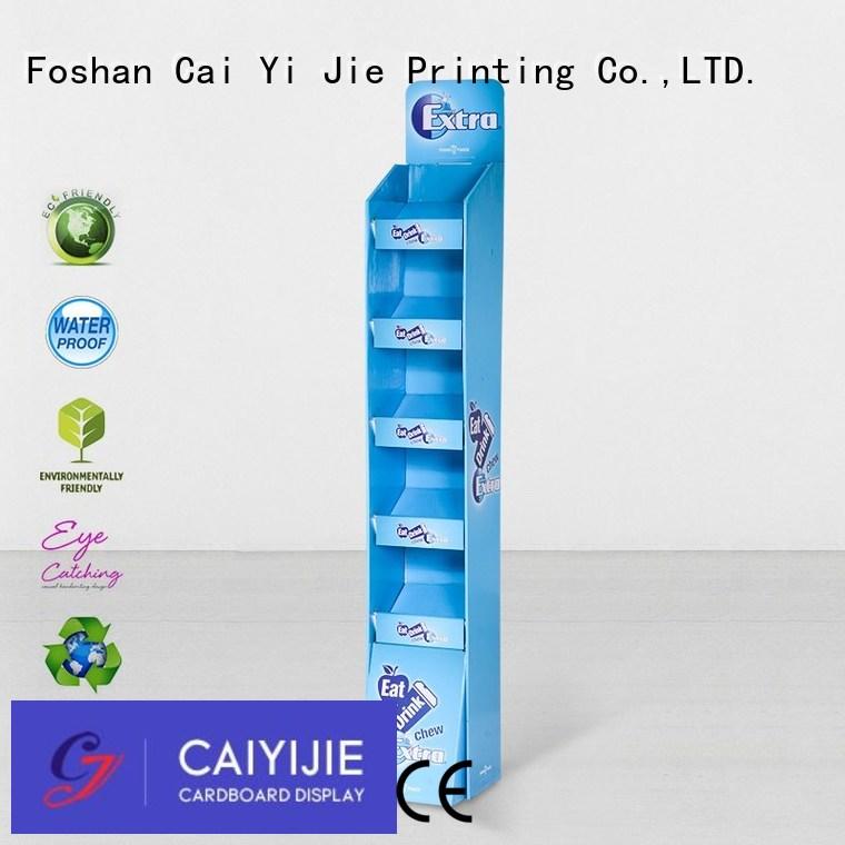 CAI YI JIE Brand fashion space chain cardboard stand