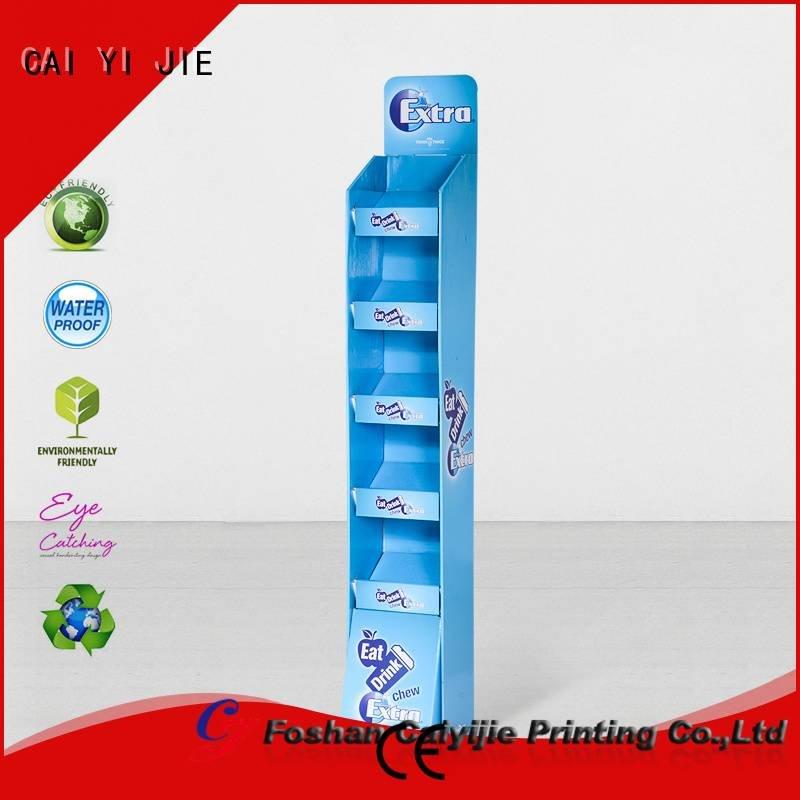 Quality Assurance Surface treatment Other products Material CAI YI JIE cardboard greeting card display stand