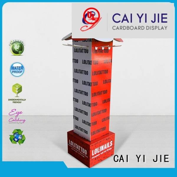 counter hook display stand Supply ability hook display stand CAI YI JIE Brand