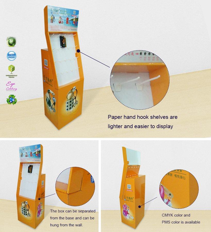 CAI YI JIE free standing display units cardboard cardboard display for perfume-3