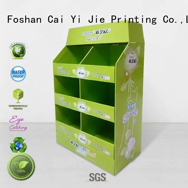 CAI YI JIE pallet display for stores