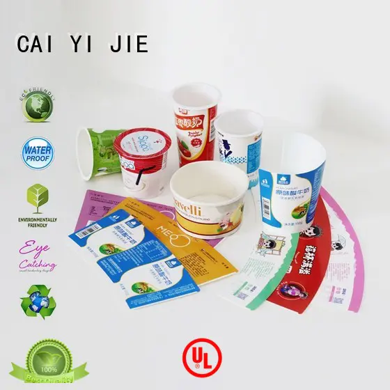 CAI YI JIE cardboard box manufacturers color printing for milk display