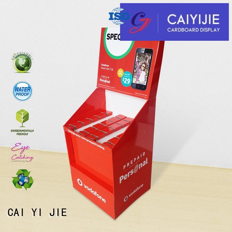 cardboard business card display holders inquire now for supermarket