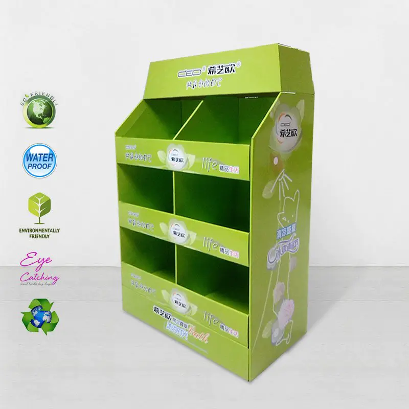 FSDU Paper Display Stand for Retail Shop and Chain Store