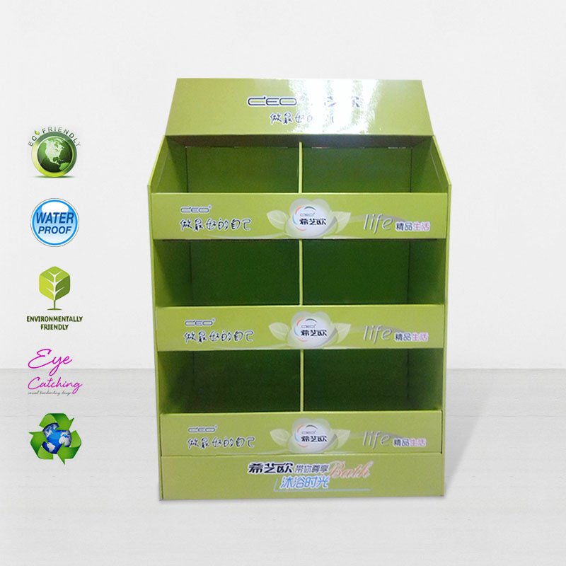 CAI YI JIE FSDU Paper Display Stand for Retail Shop and Chain Store Cardboard Pallet Display image32