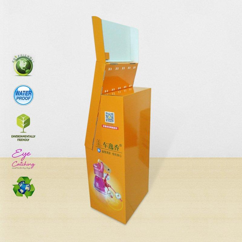 Automotive Perfume Paper Shelves Displays Stand