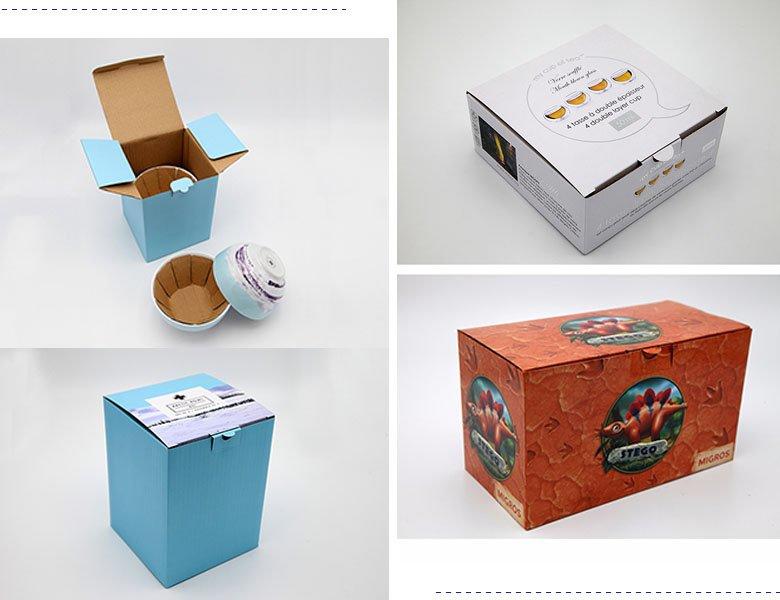 fancy custom packaging boxesprinted packaging box for milk display