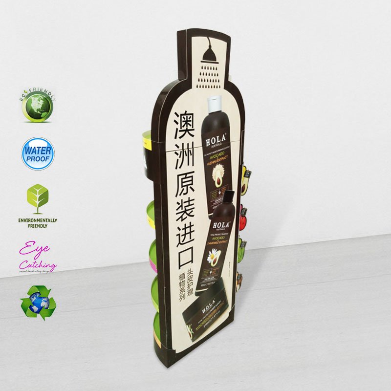 CAI YI JIE 5 Shelves Cardboard Display Stand for Heavy Products Cardboard Floor Display image22
