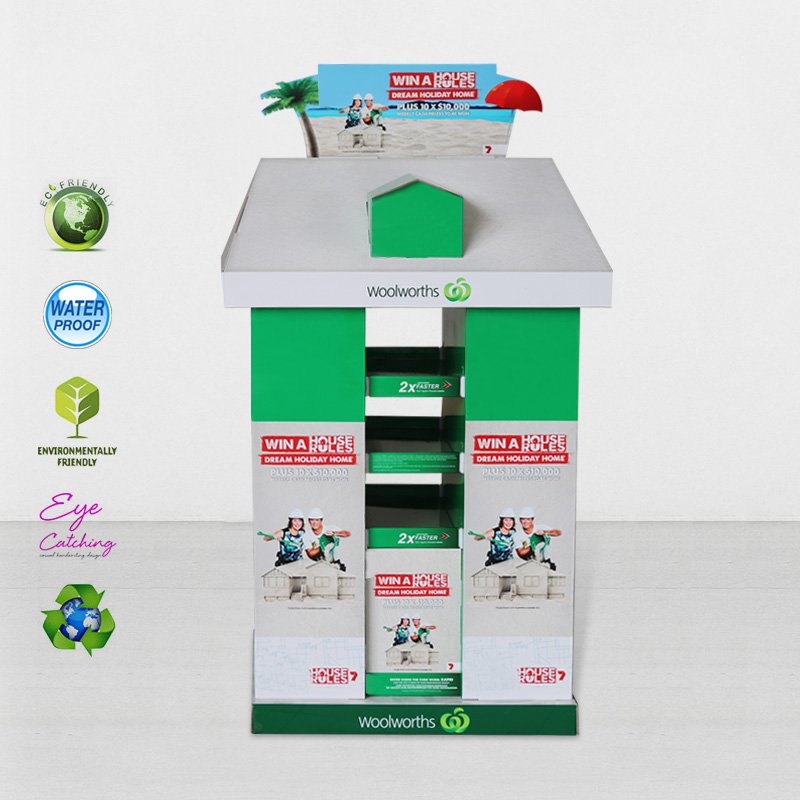 CAI YI JIE Promotional Pallet Display Stands For Woolworths Chain Store Cardboard Pallet Display image19