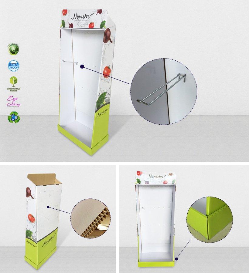clip color printing tube cardboard stand CAI YI JIE