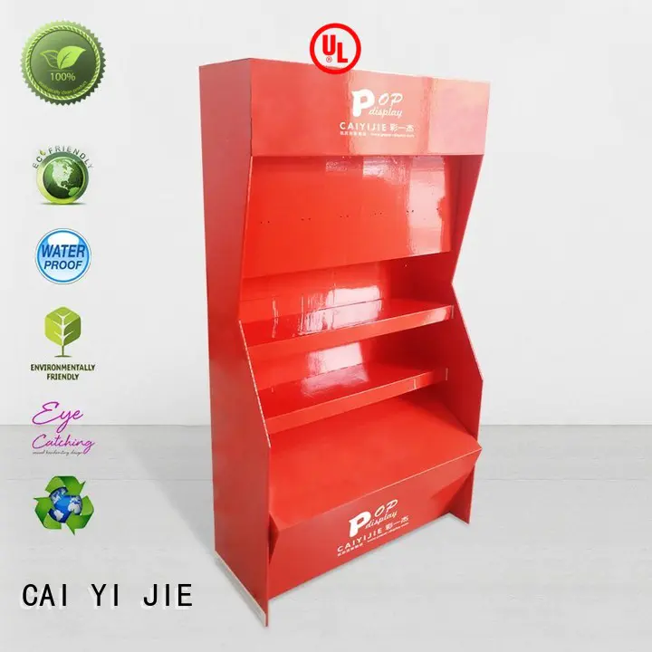 CAI YI JIE multifunctional cardboard box stand stiand for paper shelf