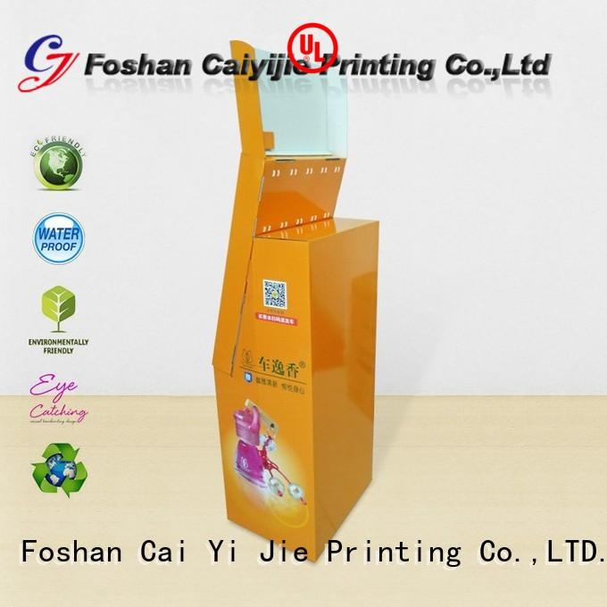 CAI YI JIE cheap product display stands manufacturer for supermarket