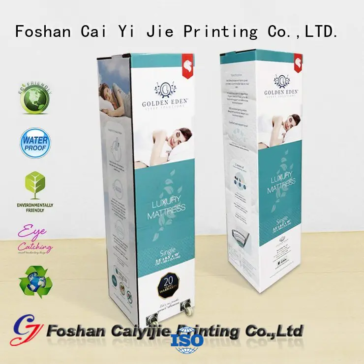 extra corrugated display boxes for milk display CAI YI JIE