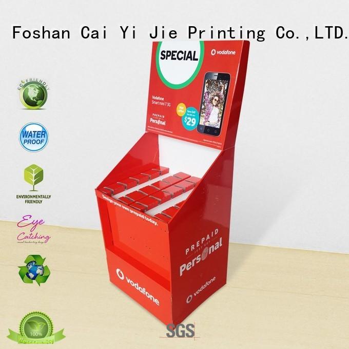 custom cardboard display stand singapore inquire now for supermarket