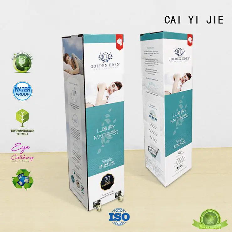 corrugated cardboard boxes cardboard packaging CAI YI JIE Warranty