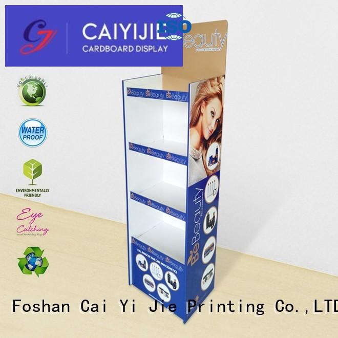 CAI YI JIE modeling cardboard display point for milk