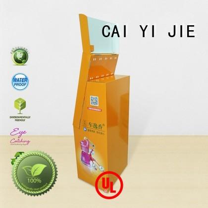 CAI YI JIE cardboard products wholesale for phone accessories