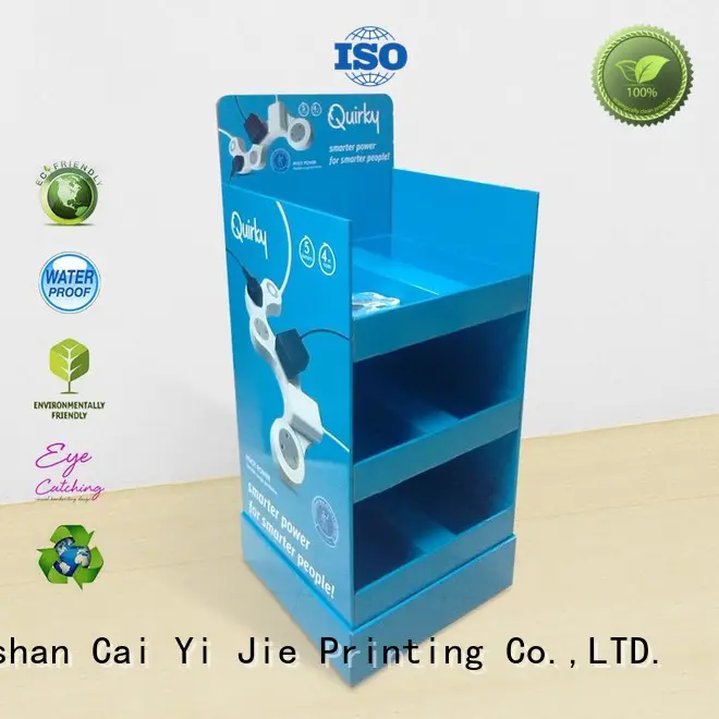 CAI YI JIE large point of purchase displays osram
