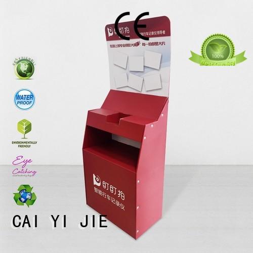 CAI YI JIE floor display products for promotion