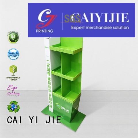 large cardboard poster stand items