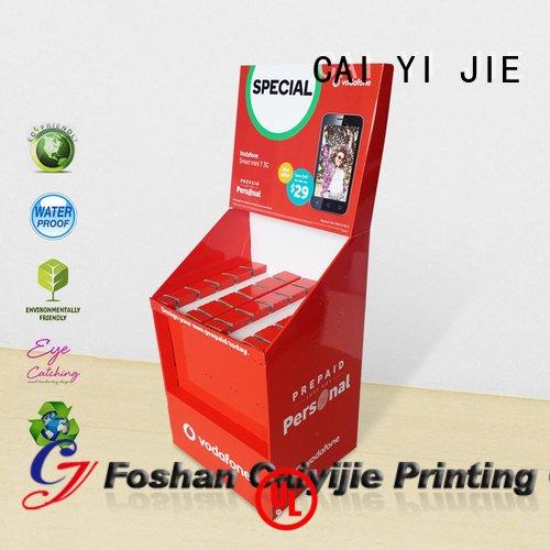 sale hook display stand printing advertising CAI YI JIE