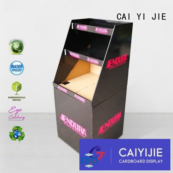 CAI YI JIE best quality cardboard dump bin displays daily