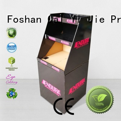 cardboard dump bins for retail merchandising cardboard CAI YI JIE Brand