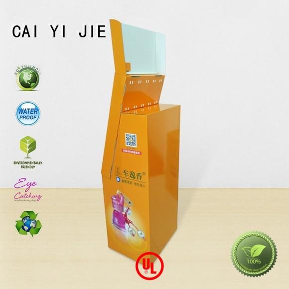 Automotive Perfume Paper Shelves Displays Stand