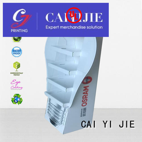 point of sale display printed for cabinet CAI YI JIE