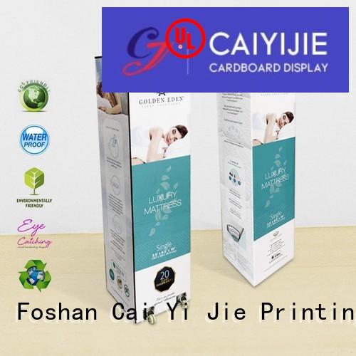 counter display boxes cardboard customization for retail CAI YI JIE