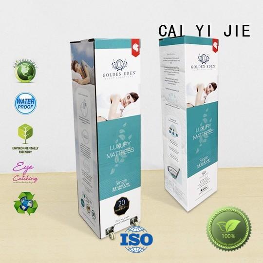 CAI YI JIE luxury counter display box for cup display