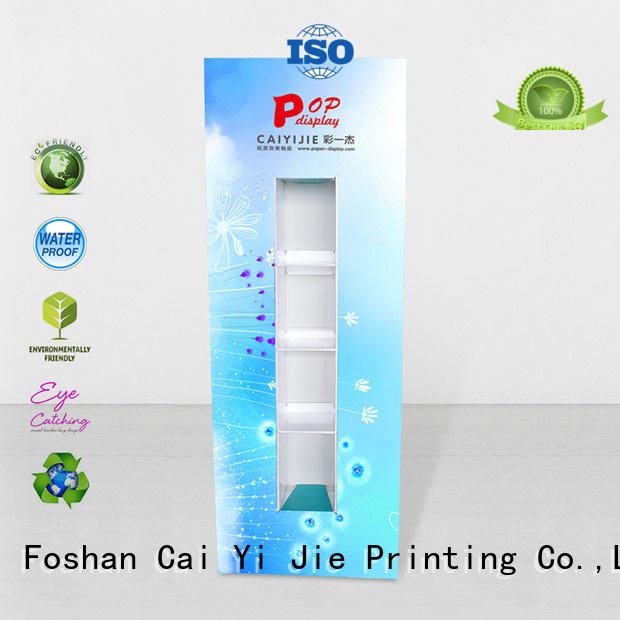 display totem wholesale for marketing CAI YI JIE