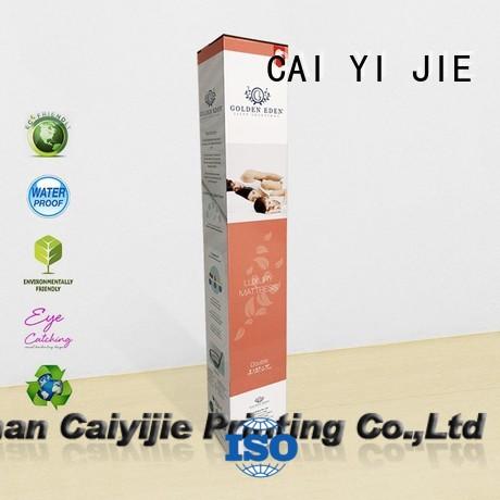 high-quality custom packaging boxes wheel for milk display