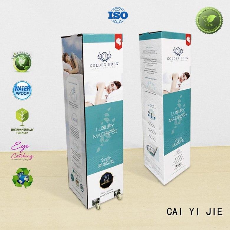 CAI YI JIE custom cardboard boxes for yogurt display