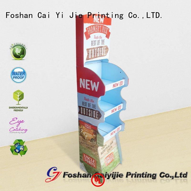 CAI YI JIE cardboard display printing