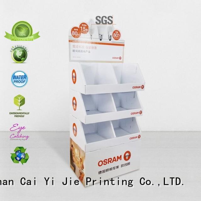 cardboard pop up displays workbench for cabinet CAI YI JIE