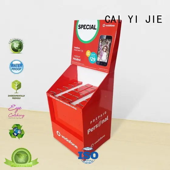 CAI YI JIE cheap product display stands wholesale for supermarket